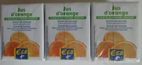 Jus d'Orange à base de jus concentré