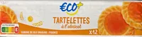 Tartelettes à l'abricot