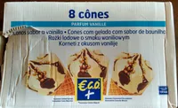 8 Cônes Parfum Vanille