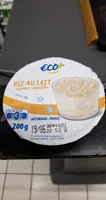 Riz au lait saveur vanille