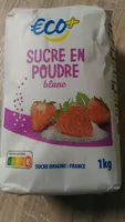 Sucre en poudre blanc