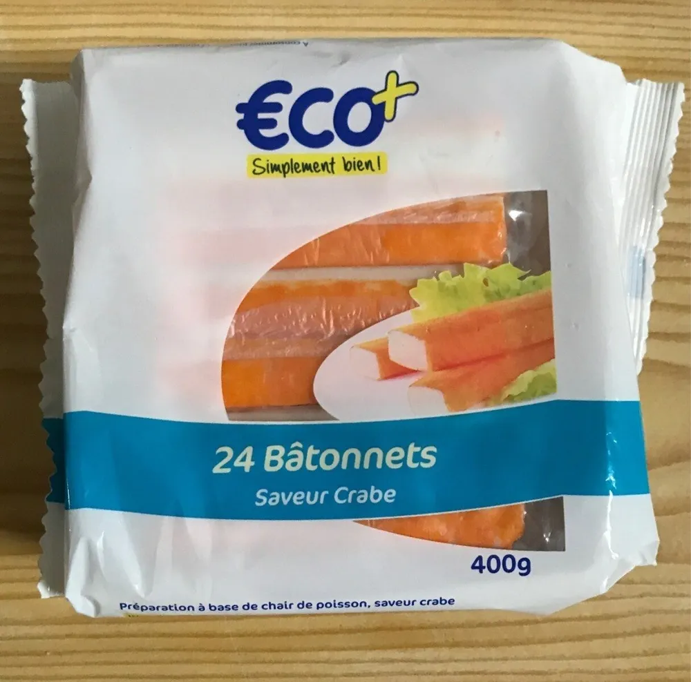 Bâtonnets saveur Crabe