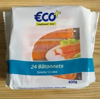 Bâtonnets saveur Crabe