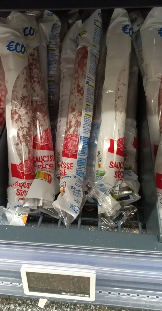 Saucisse seche droite Eco+