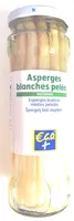 Asperges blanches pelées