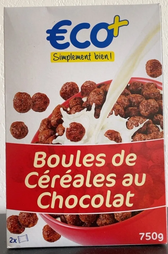 Boules de céréales au chocolat