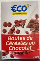Boules de céréales au chocolat