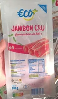 Jambon cru fumé au bois de hêtre