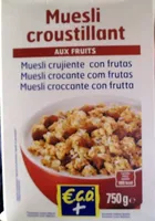 Muesli  croustillant aux fruits