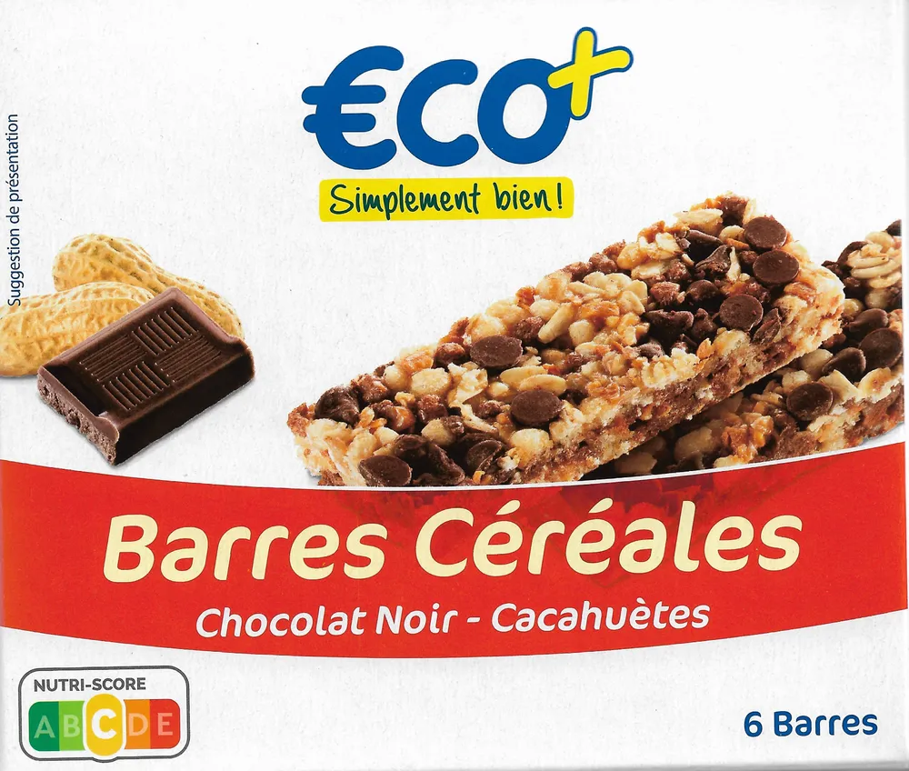 Barres céréalières Chocolat - Cacahuète
