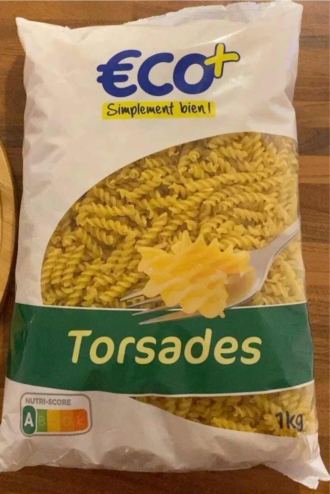 Pâtes torsades