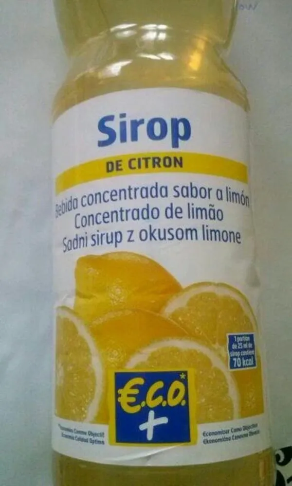 Sirop de citron