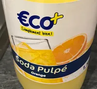 Soda Pulpé Orange - Eco+ - 1,5L