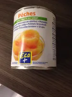 Peches demi fruit au sirop