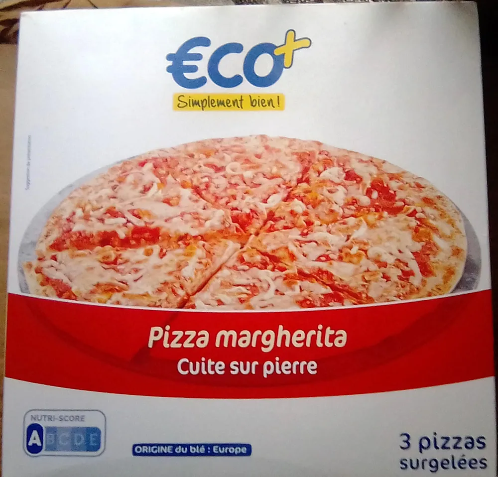 Pizza margherita - Cuite sur pierre