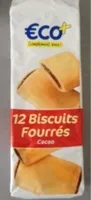Biscuits Fourrés Cacao