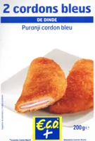 2 cordons bleus de dinde