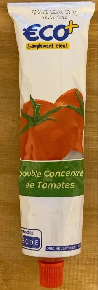 Double concentré de tomates