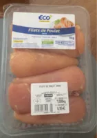 Filets de poulet jaune