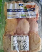 Haut de cuisse de poulet jaune