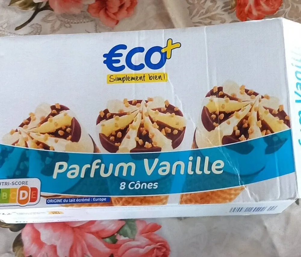 8 Cônes Parfum Vanille