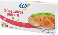 Crêpes jambon emmental