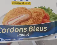 Cordons bleus poulet