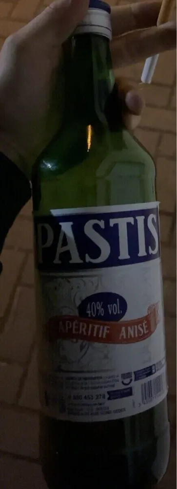 Pastis (pas les bonnes informations)