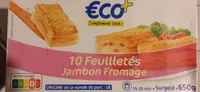 Feuilletés jambon fromage