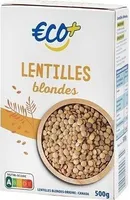 Lentilles blondes