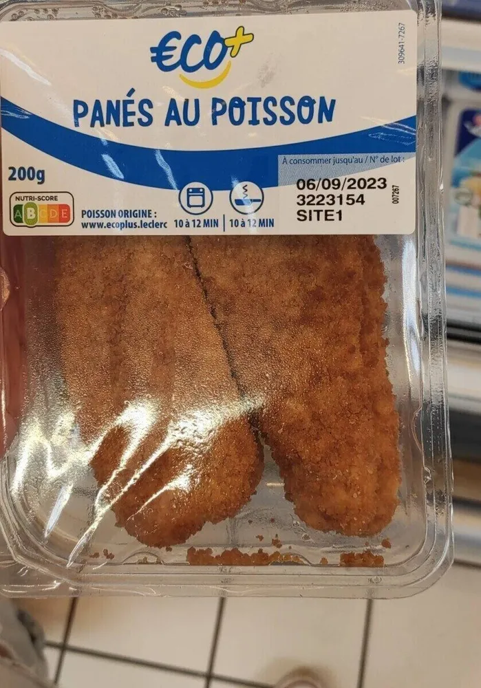 Panés au poisson