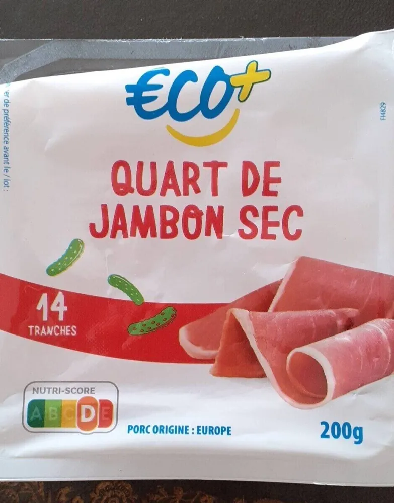 Quart de jambon sec