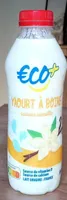 Yaourt à boire sucré, à la vanille