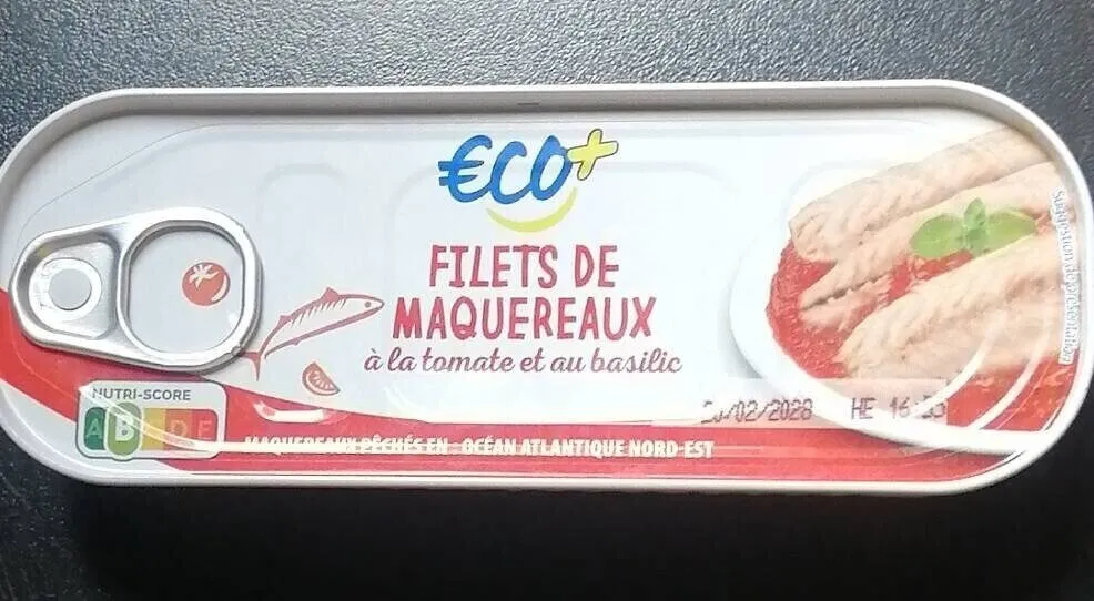 Filet de maquereaux à la tomate et au basilic