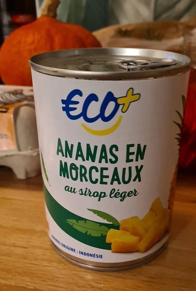 Ananas au sirop