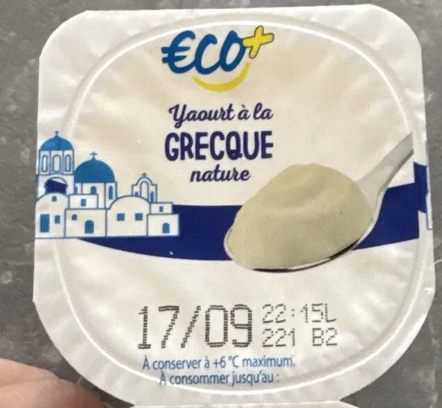 Yaourt à la grecque nature