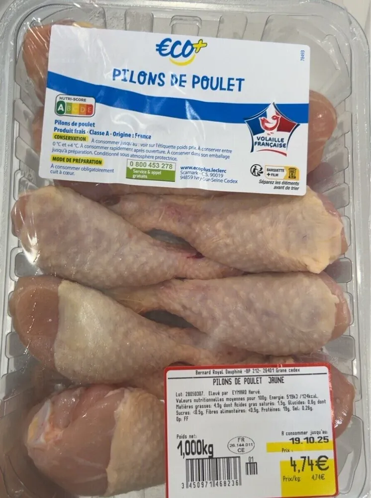Pilons de poulet