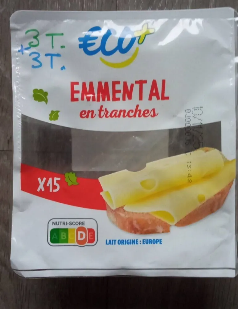 EMMENTAL en tranches