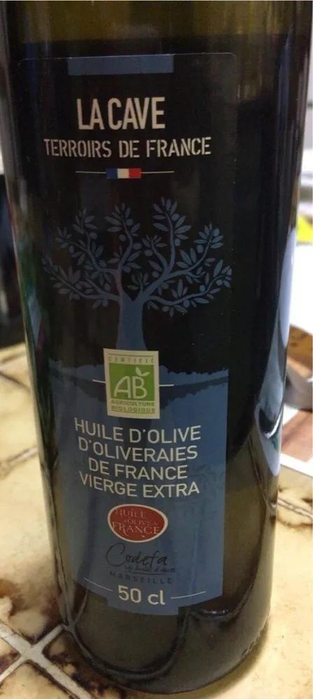 Huile d’olive D’oliveraies de france vierge extra