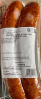 Saucisse fumée à cuire