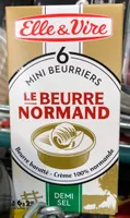 Les minis beurriers le Beurre Normand demi-sel