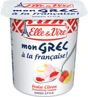 Elle & vire desserts lactes mon grec fraise