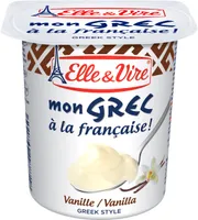 Elle & vire desserts lactes mon grec vanille