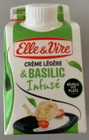 La Crème légère & Basilic infusé