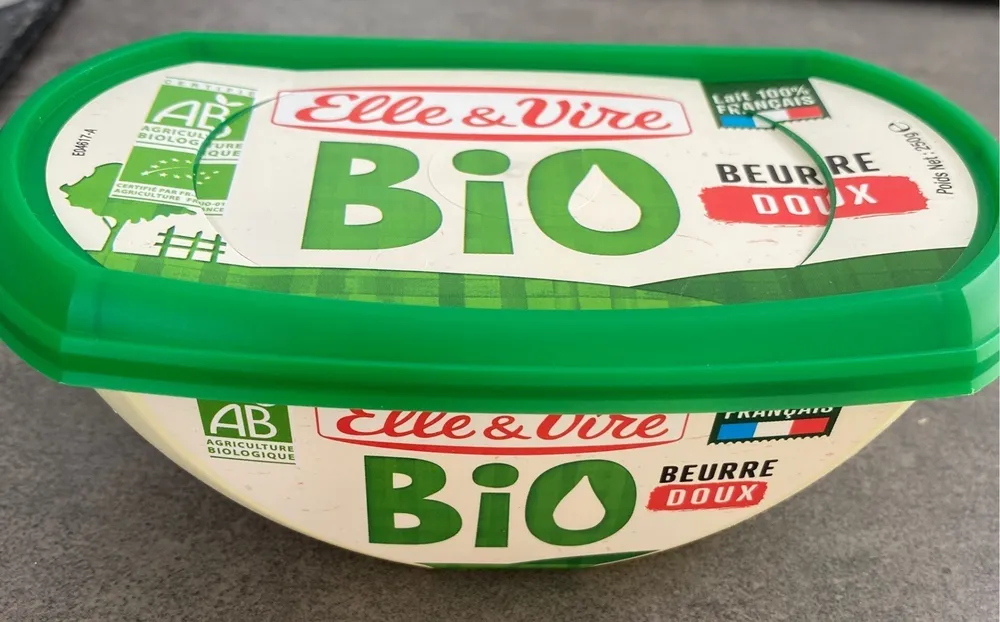 beurre doux bio