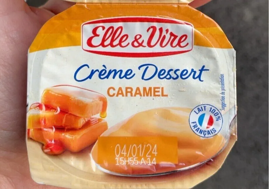 Creme dessert caramel