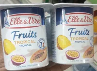 Elle & vire desserts lactes fruits tropical