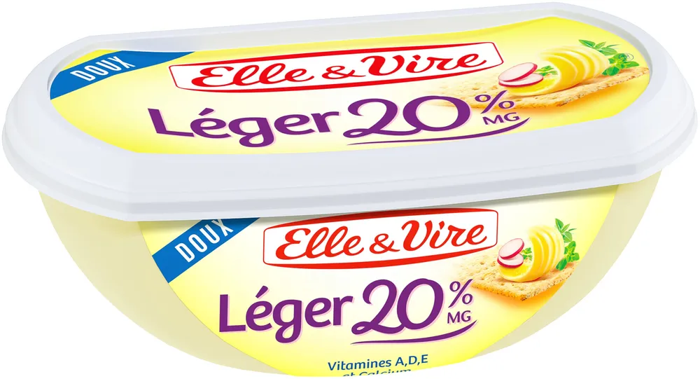 Le Léger 20%MG Doux Barquette