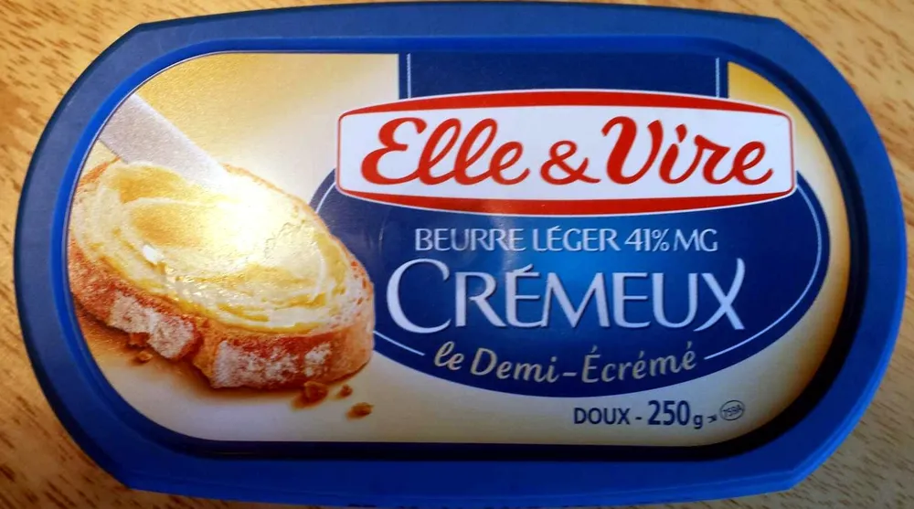 Beurre léger 41% MG Crémeux Le Demi-Ecrémé Doux