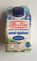 Crème de Normandie demi épaisse